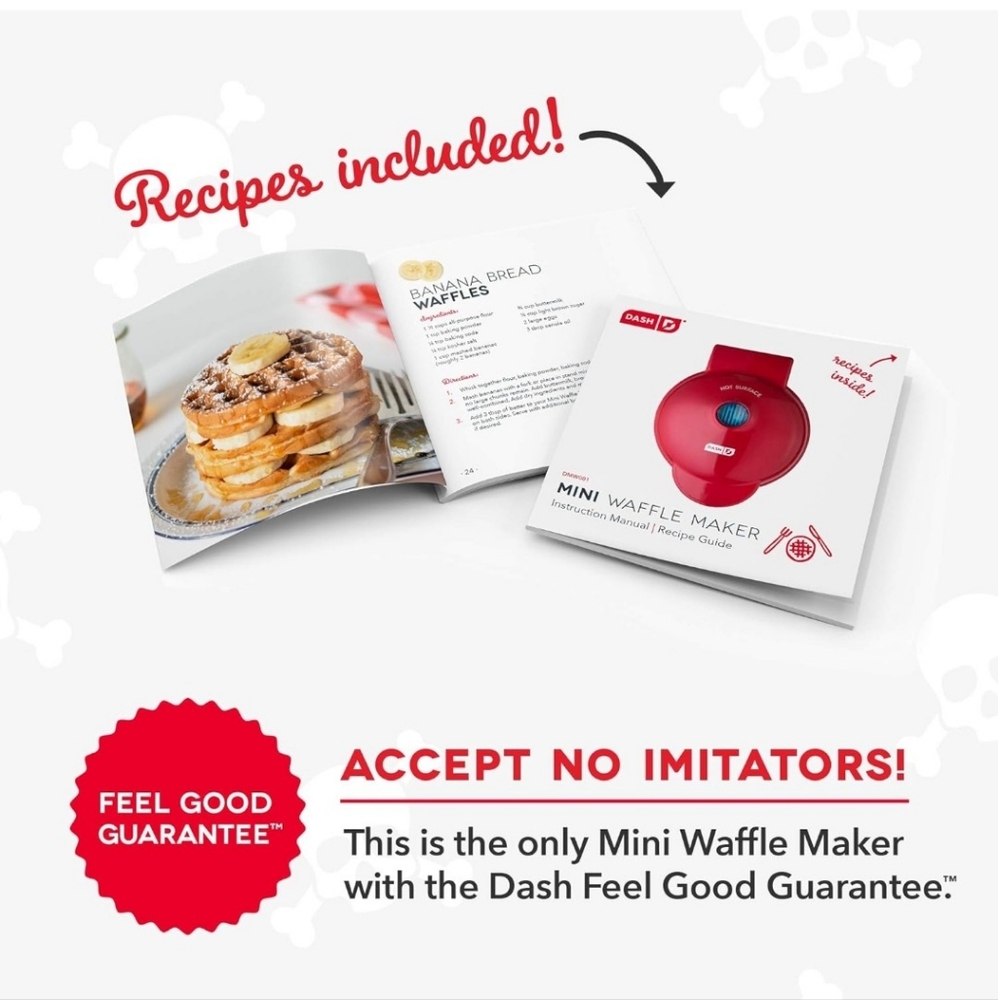 NIB Dash Mini Waffle Maker - Picture 9 of 10